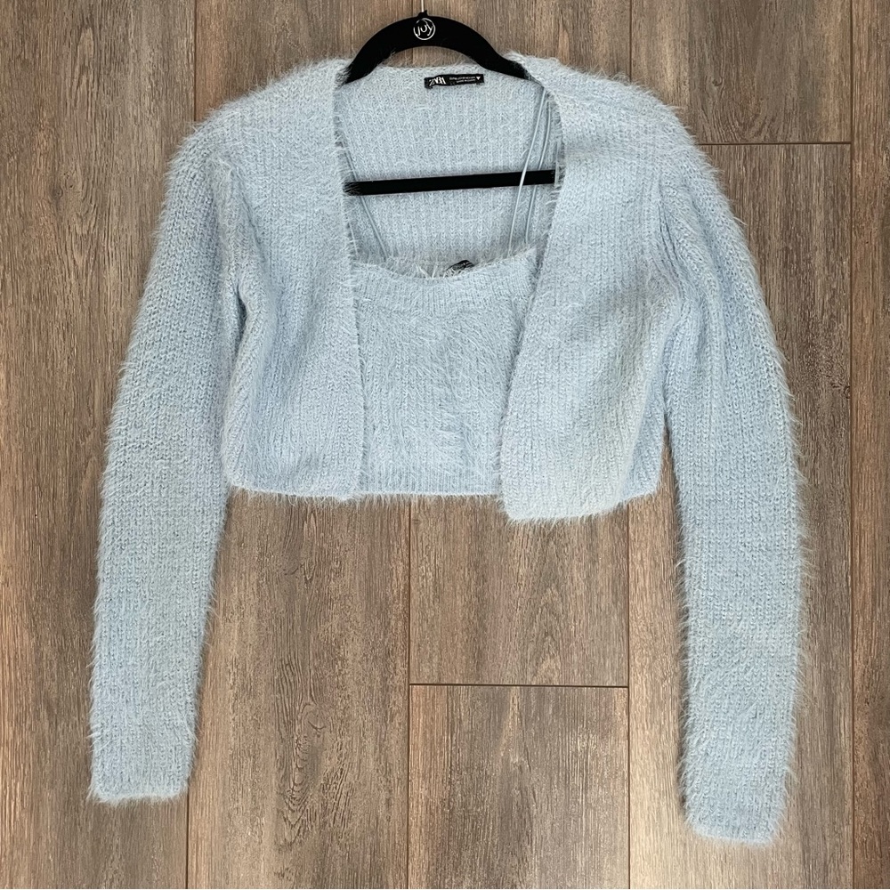 Zara knit sweater set